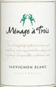 Folie a Deux - Mnage Trois Sauvignon Blanc 2013