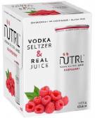 Nutri - Raspberry Vodka Soda (4 pack 12oz cans)