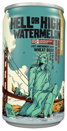 21st Amendment - Hell or High Watermelon Wheat (24oz bottle) (24oz bottle)