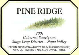 Pine Ridge - Cabernet Sauvignon Stags Leap District 2003