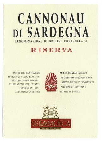 Sella & Mosca - Cannonau di Sardegna Riserva 2016